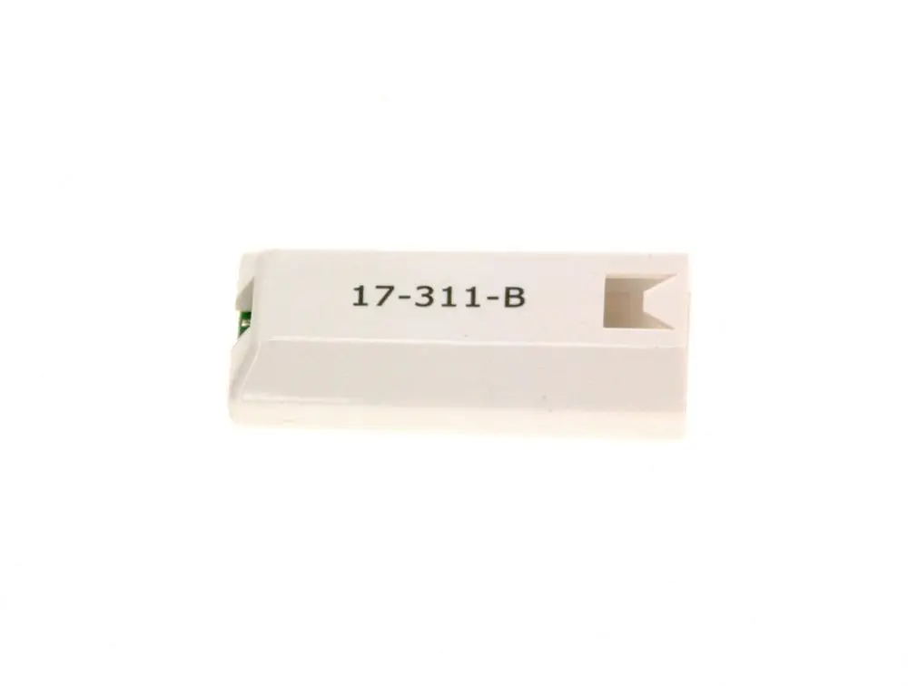 Weißes Gehäuse mit der Aufschrift "17-311-B", vermutlich ein Bauteil von Bosch. Herstellerinformationen sind nicht deutlich sichtbar.